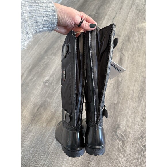 Pajar Canada RORY Women's Insulated Rain Boots - Black, SIZE 6. NEW With Tags - Picture 7 of 12